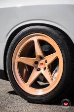 Dodge Challenger SRT Hellcat on Vossen Wheels (LC-101) 2018 года